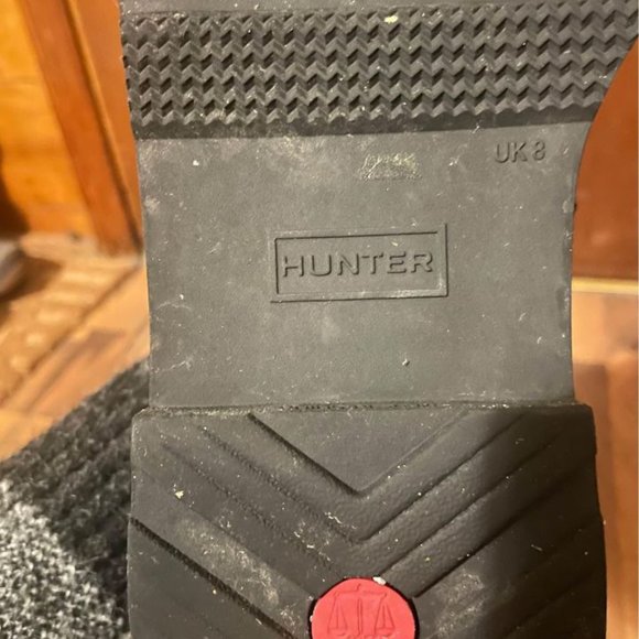 Hunter Original Insulated Commando Boots in black. Women’s 10 - Picture 4 of 4
